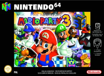 Mario Party 3 (Europe) (En,Fr,De,Es) box cover front